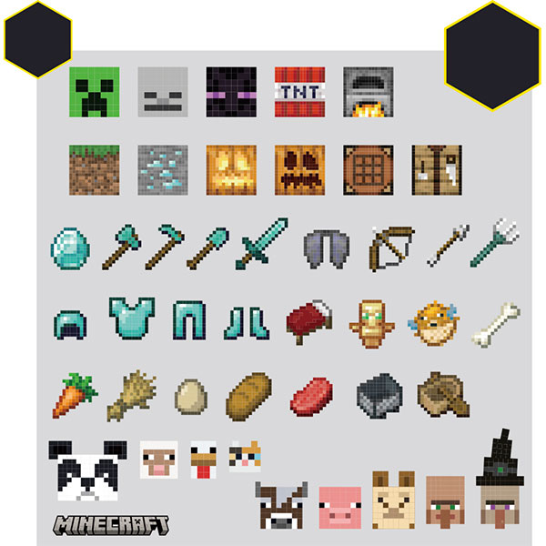 MINECRAFT マインクラフト フレークシール A[エンスカイ]《在庫切れ》