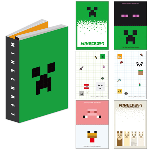Minecraft マインクラフト パタパタメモ A 再販 エンスカイ ０３月予約