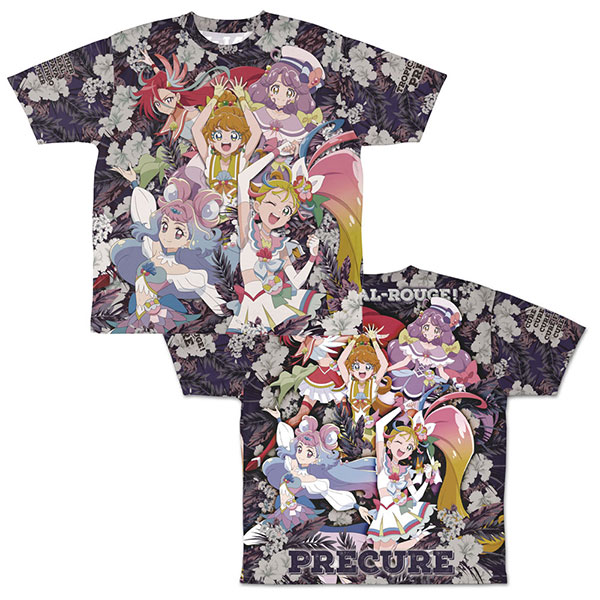 トロピカル～ジュ！プリキュア 両面フルグラフィックTシャツ/XL[コスパ