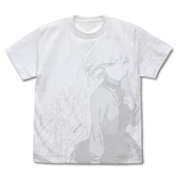 探偵はもう、死んでいる。 シエスタ オールプリントTシャツ/WHITE-XL[コスパ]