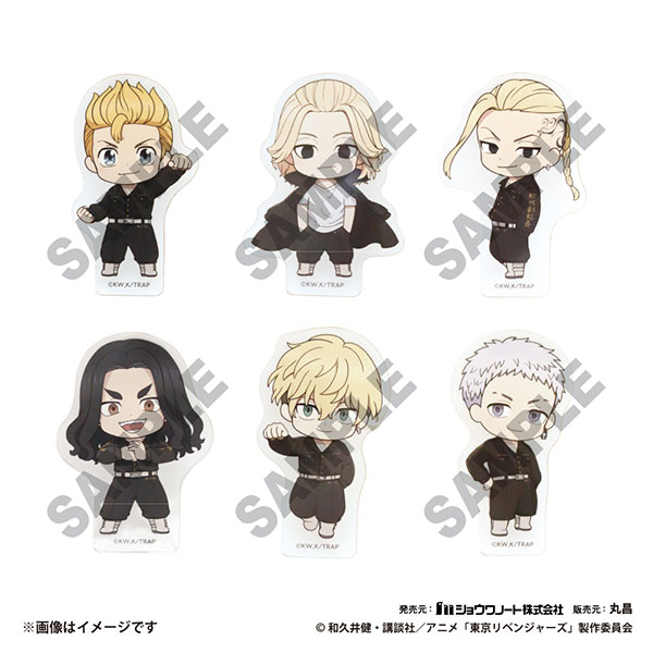 東京リベンジャーズ アクリルバッジコレクション 6個入りbox ショウワノート 発売済 在庫品