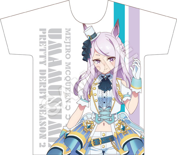 超希少　ウマ娘Ｔシャツ　メジロマックィーン　Ｌ ウマ娘 メジロマックイーン エース として Tシャツ L パープル