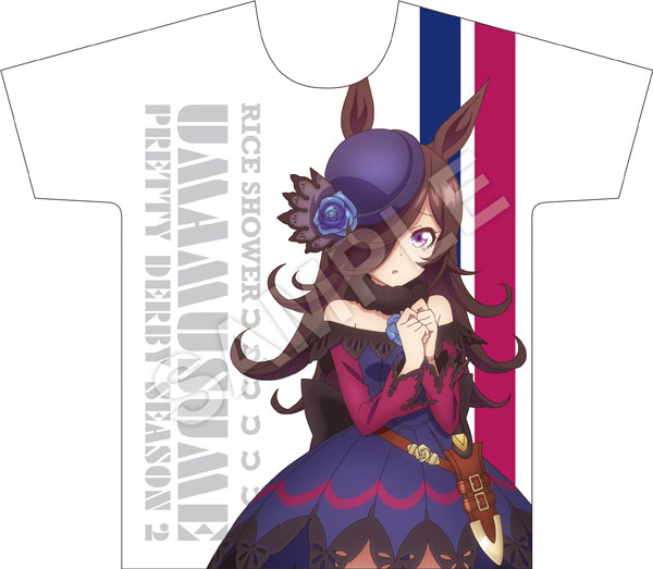 ウマ娘 プリティーダービー Season 2 フルカラーTシャツ ライス