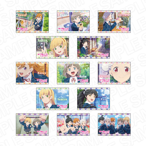 ラブライブ！スーパースター！！ スクエアカンバッジ 未来は風のように ver 13個入りBOX[コンテンツシード]《１１月予約》