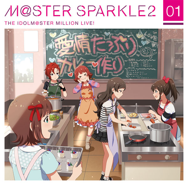 CD THE IDOLM＠STER MILLION LIVE！ M＠STER SPARKLE2 01[ランティス]《在庫切れ》