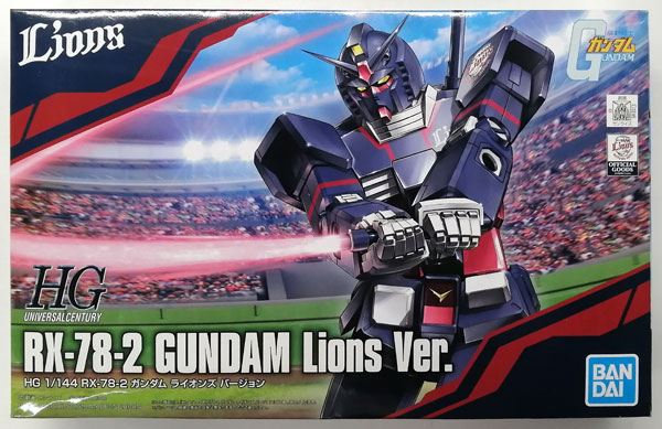 HG 1/144 RX-78-2 ガンダム ライオンズ Ver. プラモデル(プロ野球12