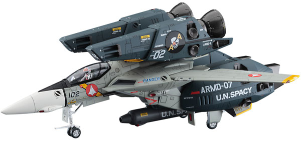 1/48 VF-1J スーパー/ストライクバルキリー“SVF-41 ブラックエイセス” プラモデル[ハセガワ]《在庫切れ》