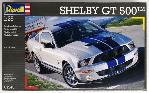 1/25 シェルビー GT500 プラモデル
