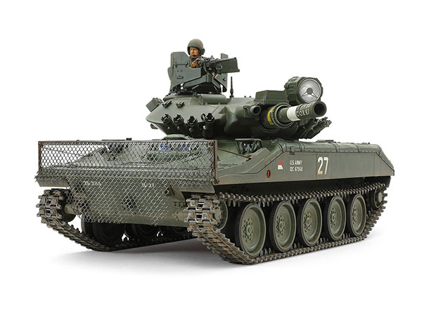 1/16 アメリカ空挺戦車 M551 シェリダン (ディスプレイモデル) プラモデル[タミヤ]【同梱不可】【送料無料】《在庫切れ》