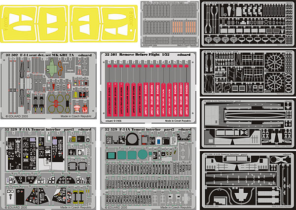 1/32 F-14A ビッグEDパーツセット (T社用)（再販）[エデュアルド