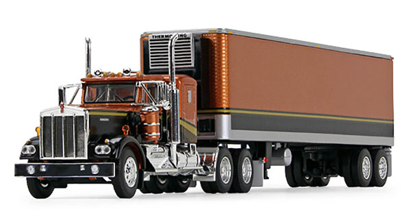 1/64 ケンワース W900A 36インチスリーパー 40フィート リーファー付き ビンテージトレーラ[ファーストギア]