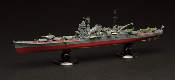 1/700 帝国海軍シリーズNo.10 日本海軍重巡洋艦 利根 フルハルモデル プラモデル[フジミ模型]《在庫切れ》