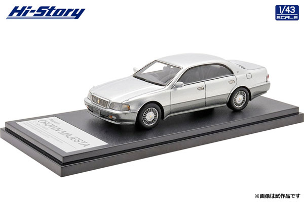 トヨタ クラウンマジェスタ Cタイプ 1/43 1/43 Toyota CROWN MAJESTA C Type (1993) シルバーメタリック