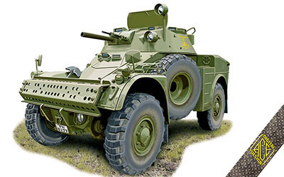 1/72 仏・AML-60装輪装甲車 プラモデル[ACE]《在庫切れ》