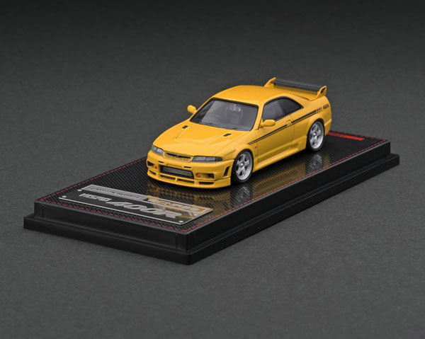 イグニッションモデル1/64 NISMO R33 GT-R 400R イエロー INNO 1/64 NISSAN SKYLINE GT-R (R33) 日産 スカイライン NISMO