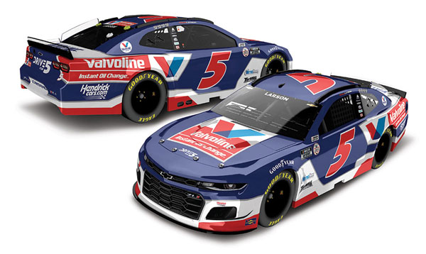 1/64 “カイル・ラーソン” #5 バルボリン インスタントオイルチェンジ シボレー カマロ NASCAR 2021[Lionel Racing]《在庫切れ》