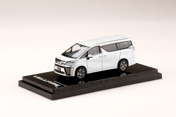 新しいスタイル 1/64 TOYOTA ヴェルファイア (H30W) ホワイトパールクリスタル 乗用車