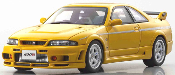 京商　ニスモ 400R イエロー 1/43 KYOSHOオリジナル 1/43 ニスモ 400R (イエロー)[京商]《在庫切れ》