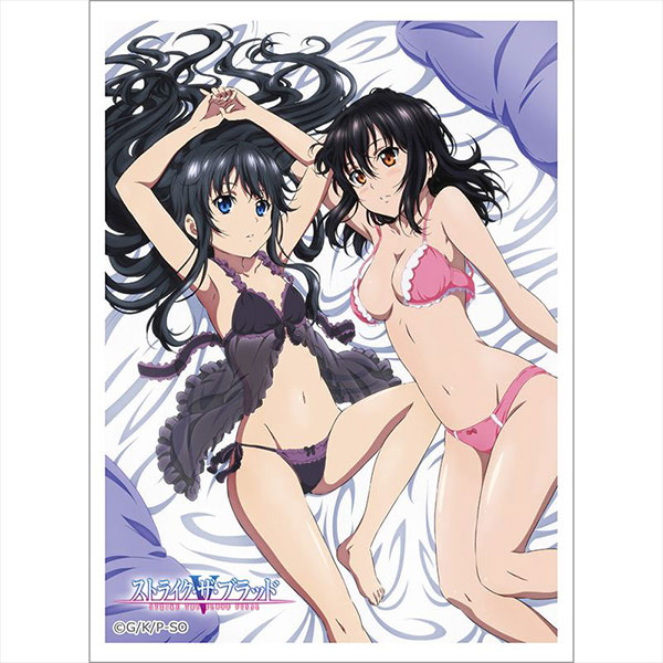 ストライク・ザ・ブラッド スリーブ(雪菜＆那月) パック[カーテン魂]《在庫切れ》