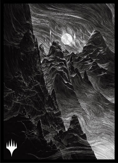 マジック：ザ・ギャザリング プレイヤーズカードスリーブ MTGS-190 『イニストラード：真夜中の狩り』「永遠の夜」版 ≪山≫ (A)《０２月予約》