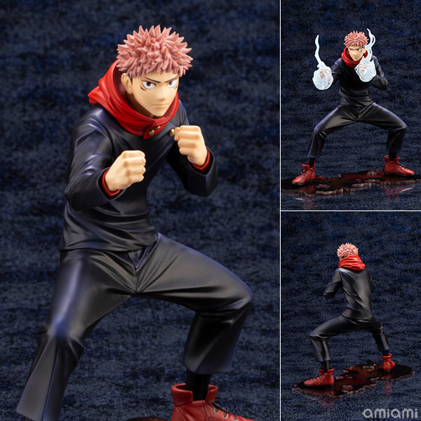 【中古】【特典】 ARTFX J 呪術廻戦 虎杖悠仁 (コトブキヤショップ限定)[コトブキヤ]