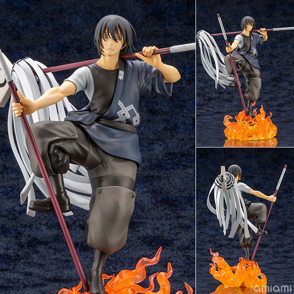 特典】 ARTFX J 炎炎ノ消防隊 新門紅丸 1/8 完成品フィギュア