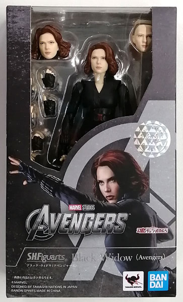 中古】(本体B+/箱B)S.H.Figuarts ブラック・ウィドウ(アベンジャーズ) (魂ウェブ商店限定)[BANDAI  SPIRITS]《発売済・在庫品》