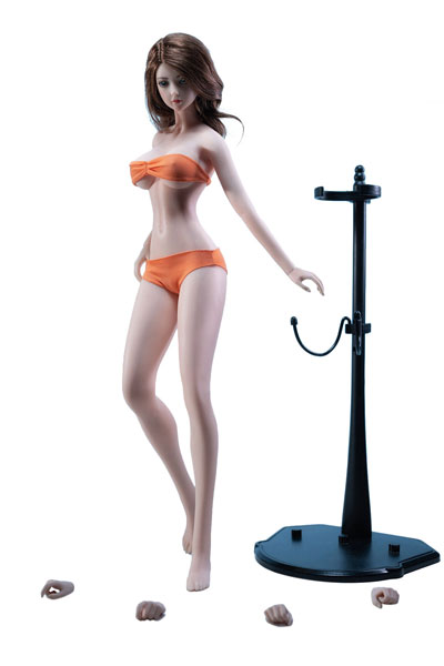 1/6 スーパーフレキシブル 女性シームレスボディ ペール ラージ
