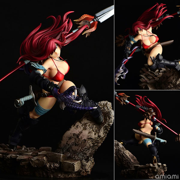 FAIRY TAIL エルザ・スカーレットthe騎士ver.another color：黒鎧： 1/6 完成品フィギュア（再販）[オルカトイズ]《１２月予約》
