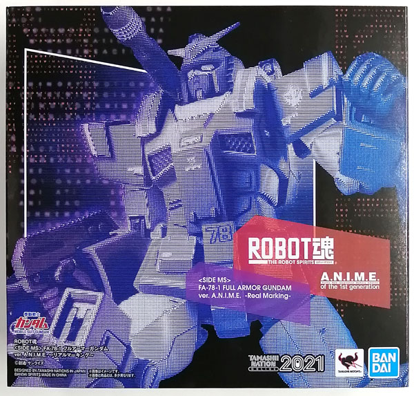 ROBOT魂 〈SIDE MS〉 FA-78-1 フルアーマーガンダム ver. A.N.I.M.E. ～リアルマーキング～ (魂ウェブ商店限定)