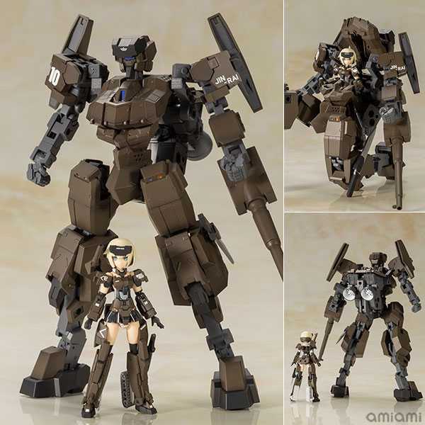 【中古】【特典】 フレームアームズ・ガール ハンドスケール 轟雷 with 迅雷アーマー プラモデル (コトブキヤショップ限定)[コトブキヤ]