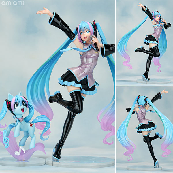 【中古】初音ミク feat. MY LITTLE PONY美少女 1/7 完成品フィギュア[コトブキヤ]