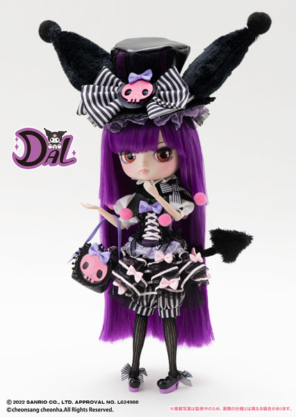 Kuromi × DAL Collaboration doll (クロミ×ダル コラボレーションドール)[グルーヴ]【送料無料】《在庫切れ》