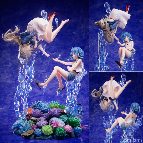 【中古】白い砂のアクアトープ 海咲野くくる ＆ 宮沢風花 1/7 完成品フィギュアセット[フリュー]