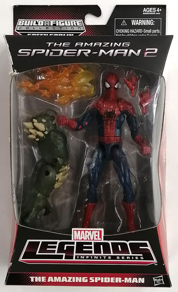 【中古】ハズブロ アクションフィギュア 6インチ レジェンド #01スパイダーマン (映画版)[ハズブロ]