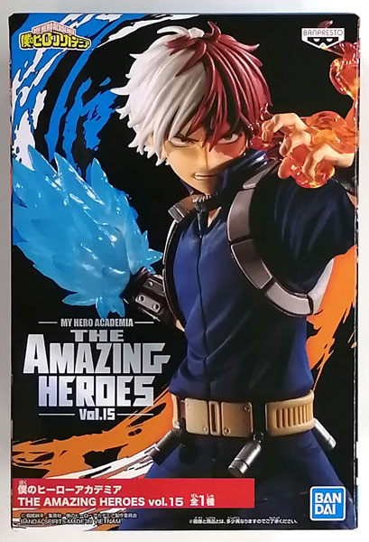 【中古】僕のヒーローアカデミア THE AMAZING HEROES vol.15 轟焦凍 (プライズ)[BANDAI SPIRITS]