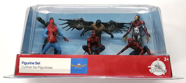 スパイダーマン:ホームカミング Figurine Set (ディズニーストア限定)