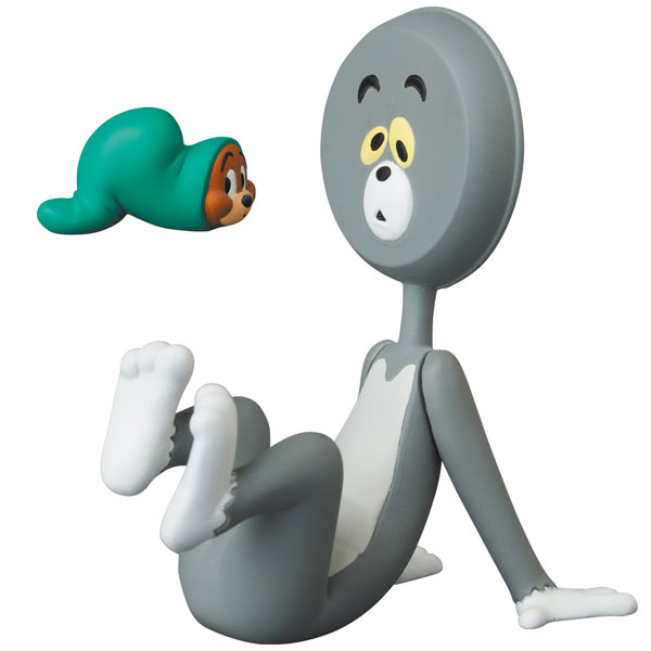 No.669 UDF TOM and JERRY SERIES 3 TOM (Head in the shape of the pan)and JERRY(In the Vinyl Hose)[メディコム・トイ]