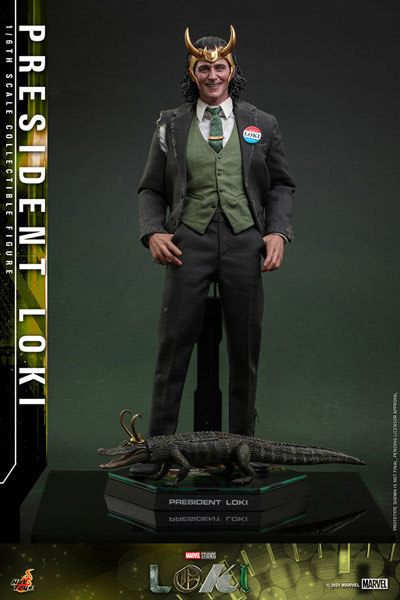 ホットトイズ プレジデント ロキ 大統領 1/6 フィギュア（ヘッド