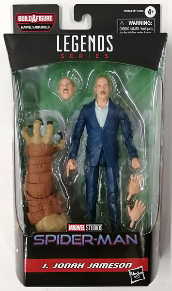 【中古】マーベルレジェンド スパイダーマンシリーズ J・ジョナ・ジェイムソン[ハズブロ]