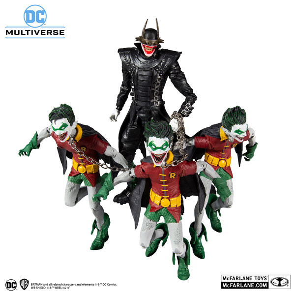 DCコミックス DCマルチバース 7インチ アクションフィギュア バットマン フーラフス＆ロビンズ[マクファーレントイズ]《在庫切れ》