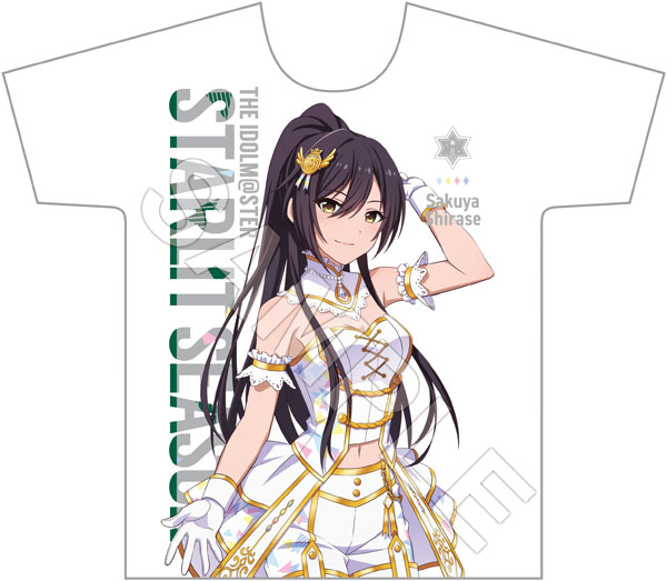 【シャニマス】白瀬咲耶　フルグラＴシャツ アイドルマスター シャイニーカラーズ 公式フルグラフィックT