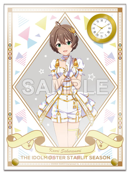 アイドルマスター スターリットシーズン 時計付アクリルアート 桜守