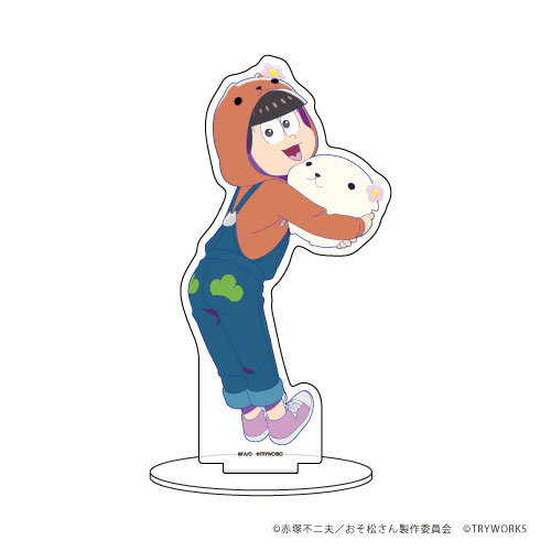 公式通販サイトセール キャラアクリルフィギュア「おそ松さん×カピバラさん」06/トド松 その他