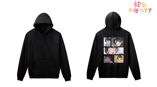 TVアニメ『彼女、お借りします』 更科瑠夏 シーンパーカー メンズ L[アルマビアンカ]《在庫切れ》