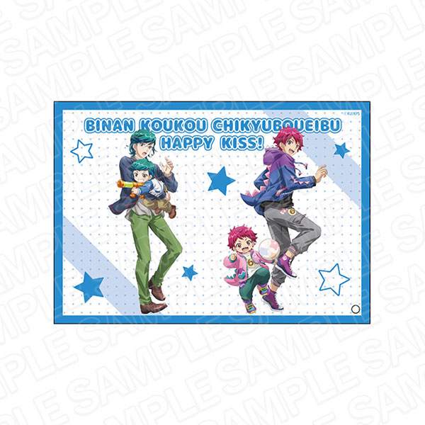 美男高校地球防衛部HAPPY KISS！ ミニアクリルアート 万座太子＆道後一 