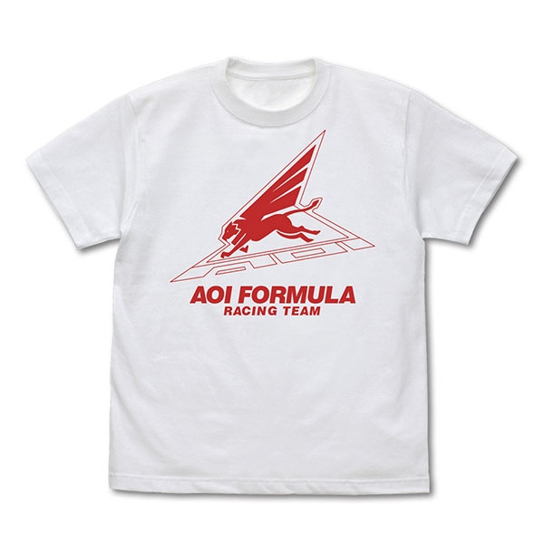 新世紀GPXサイバーフォーミュラ アオイフォーミュラ Tシャツ/WHITE-M[コスパ]