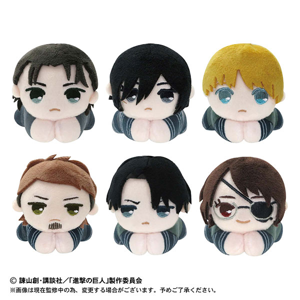 進撃の巨人 はぐキャラコレクション 6個入りBOX[タカラトミーアーツ]《在庫切れ》