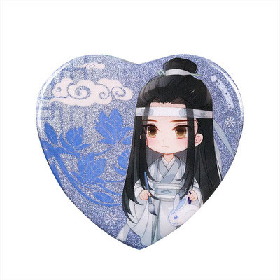 アニメ「魔道祖師」 ミニキャラ ハート缶バッジ | j-hobby Collection