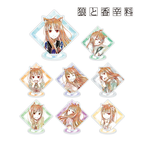 狼と香辛料　トレーディングAni-Artアクリルキーホルダー　1箱 TVアニメ『狼と香辛料 MERCHANT MEETS THE WISE WOLF